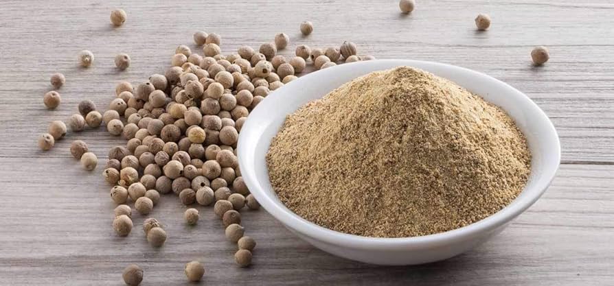 White Pepper Powder — bulk wholesale supply from Kerala